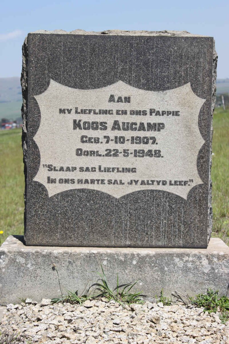 AUKAMP Koos 1907-1948