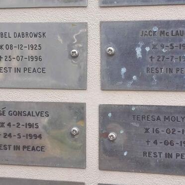 DABROWSK :: McLAUGHLIN :: GONSALVES :: MOLYNEAUX