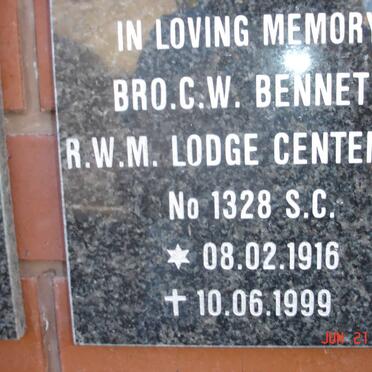 BENNETT C.W. 1916-1999