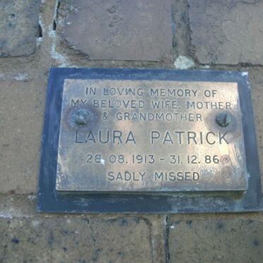 PATRICK Laura 1913-1986