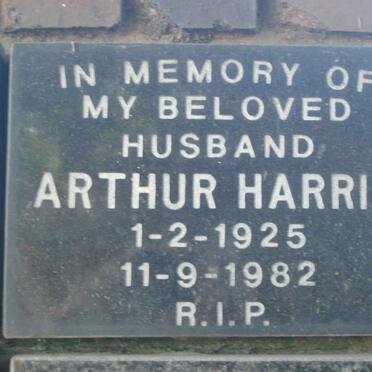 HARRIS Arthur 1925-1982