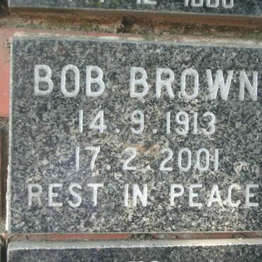 BROWN Bob 1913-2001