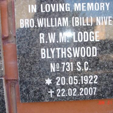 NIVEN William 1922-2007