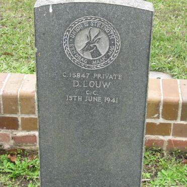 LOUW D. -1941