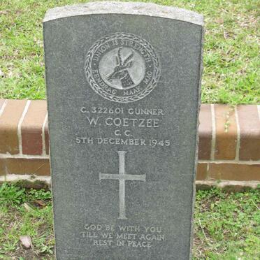COETZEE W. -1945