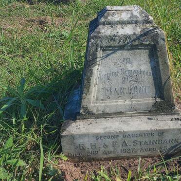 STAINBANK Marjorie -1927