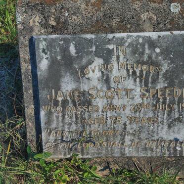 SPEEDIE Jane Scott -1959