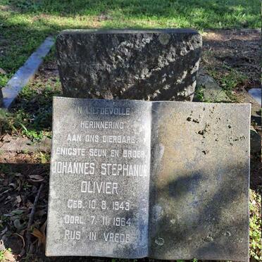 OLIVIER Johannes Stephanus 1943-1964