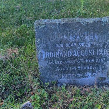 PAPE Ferdinand August -1947