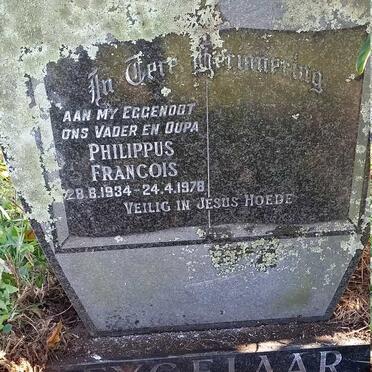 EYGELAAR Philippus Francois 1934-1978