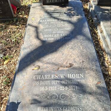 HARMZEN Charles W. Horn 1931-2014 :: HARMZEN Robert Louis 1956-2016 :: HARMZEN Raymond Robert 1981-1986
