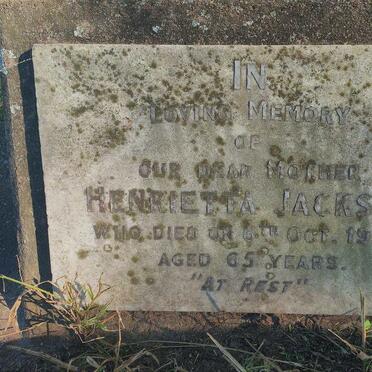 JACKSON Henrietta -1934