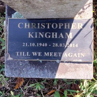 KINGHAM Christopher 1940-2014