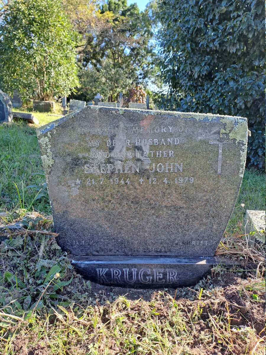 KRUGER Stephen John 1944-1979