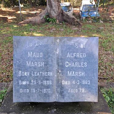 MARSH Alfred Charles -1963 :: MARSH Maud nee LEATHERN 1886-1970