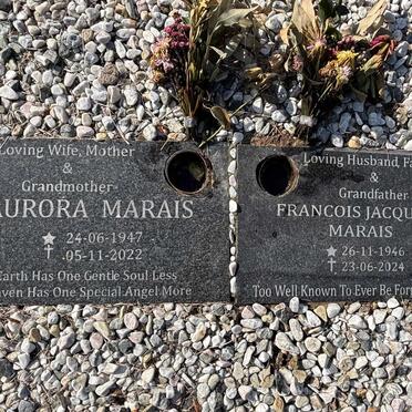 MARAIS Francois Jacques 1946-2024 & Aurora 1947-2022