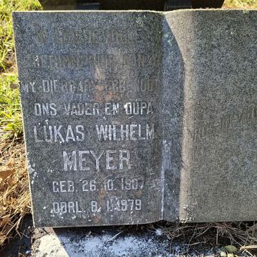 MEYER Lukas Wilhelm 1907-1979