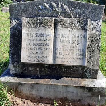 MORRISON Henry -1936 & Louisa Clara -1959 :: MORRISON Allen -193? ::MORRISON Kenneth