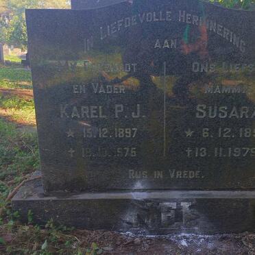 NEL Karel P.J. 1897-1975 & Susara 1899-1979