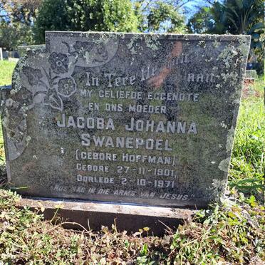 SWANEPOEL Jacoba Johanna nee HOFFMAN 1901-1971