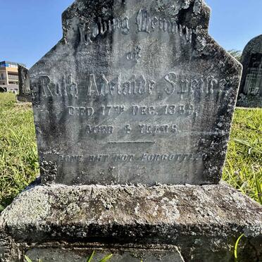 SPENCE Ruth Adelaide -1889