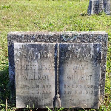 WILLMOT Ernest Henry 1880-1965 & May 1885-1970