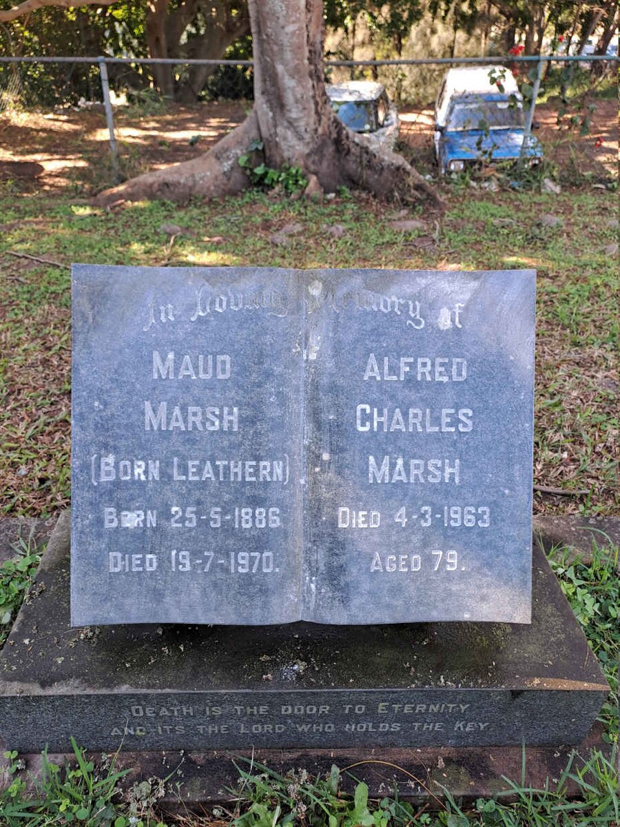 MARSH Alfred Charles -1963 :: MARSH Maud nee LEATHERN 1886-1970