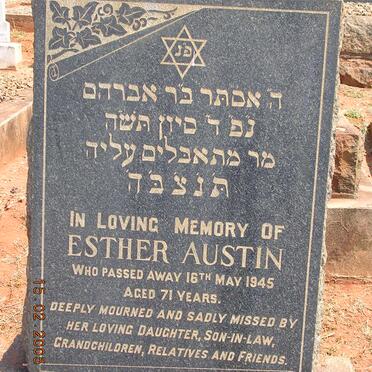 AUSTIN Esther -1945