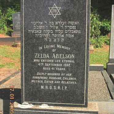 ABELSON Zelda -1962
