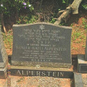 ALPERSTEIN Kealer -1971