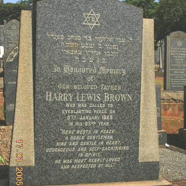 BROWN Harry Lewis -1965