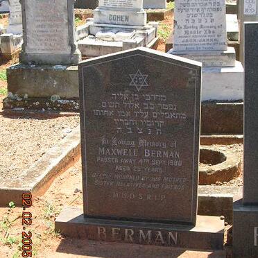 BERMAN Maxwell -1980