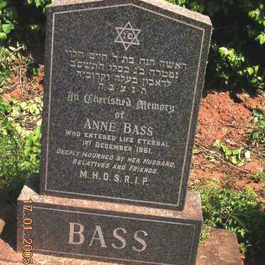 BASS Anne -1961