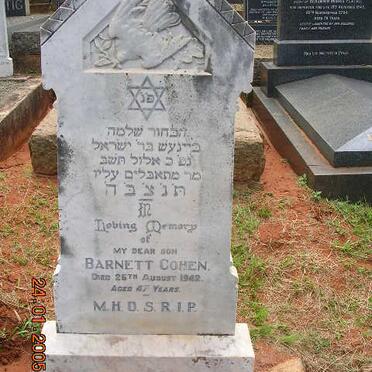 COHEN Barnett -1942