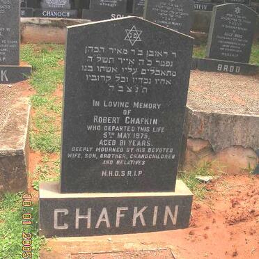 CHAFKIN Robert -1975