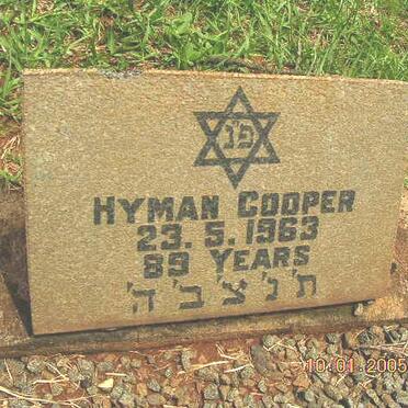 COOPER Hyman -1963