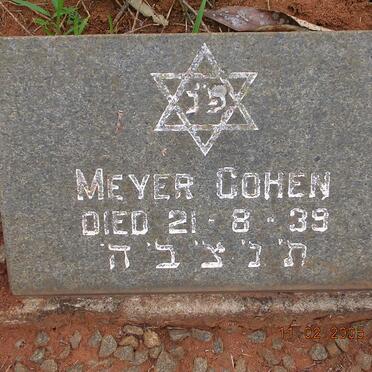 COHEN Meyer -1939