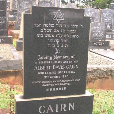 CAIRN Albert Davis -1972