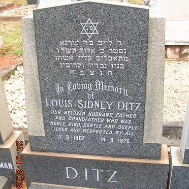 DITZ Louis Sidney 1907-1976