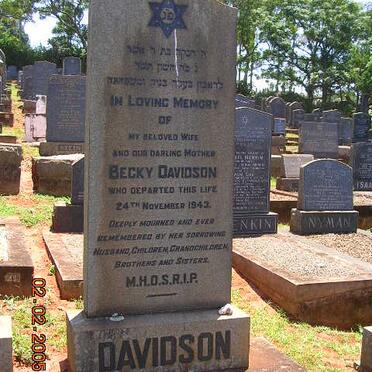 DAVIDSON Becky -1943