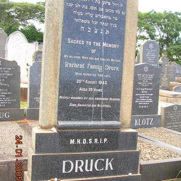 DRUCK Rachael Fanny -1943