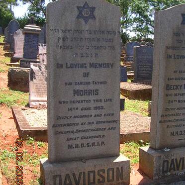 DAVIDSON Morris -1953