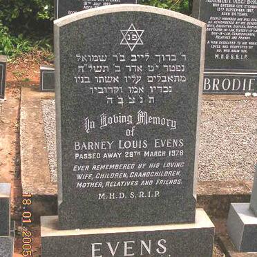 EVENS Barney Louis -1978