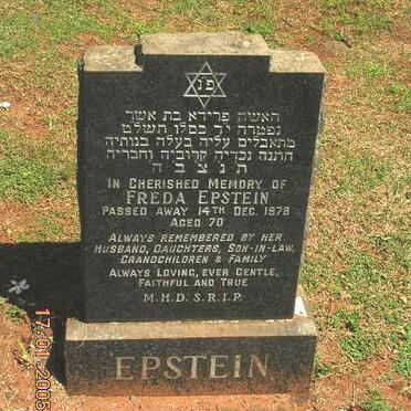 EPSTEIN Freda -1978