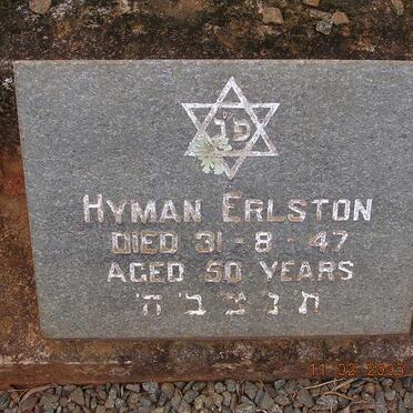 ERLSTON Hyman -1947