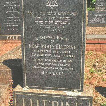 ELLERINE Rose Molly -1962