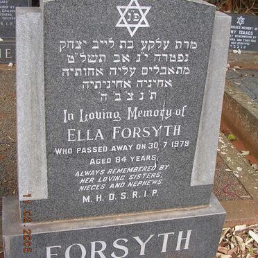 FORSYTH Ella -1979