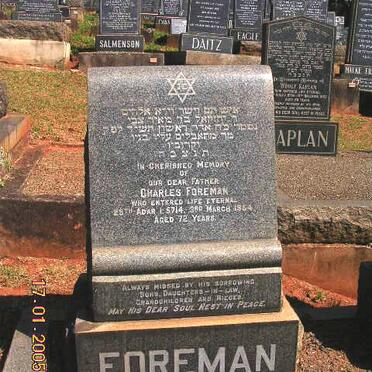 FOREMAN Charles -1954