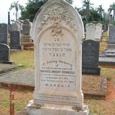 FORMUND Maurice 185?-1918