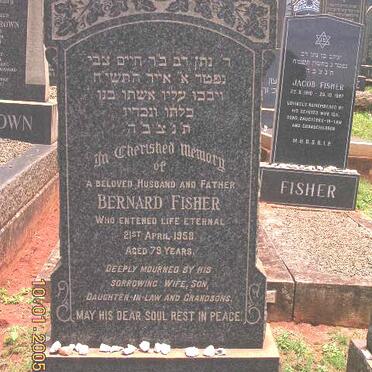 FISHER Bernard -1958